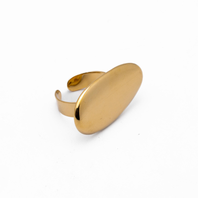 ANILLO Y00610 DORADO Acero Inoxidable A25