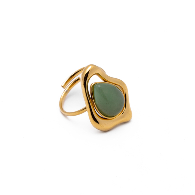 ANILLO Y00637 VERDE Acero Inoxidable A27