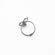 ANILLO Y00743 PLATEADO Acero Inoxidable A31