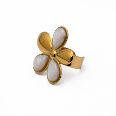 ANILLO Y00569 BLANCO Acero Inoxidable 2A45
