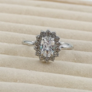 ANILLO ZO8824R180 PLATEADO Acero Inoxidable