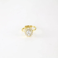 ANILLO ZO8824R180 DORADO Acero Inoxidable