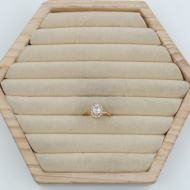 ANILLO ZO8824R180 DORADO Acero Inoxidable