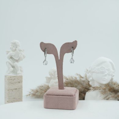 ARETES ZO11605E PLATEADO Acero Inoxidable