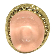 ANILLO ZO14209R DORADO+BLANCO Acero Inoxidable