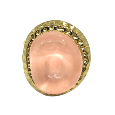 ANILLO ZO14209R DORADO+AZUL Acero Inoxidable