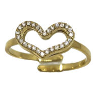 ANILLO ZO15306R DORADO Acero Inoxidable