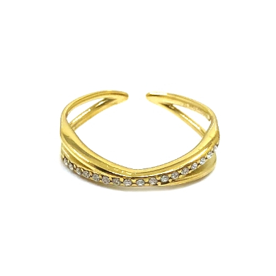 ANILLO ZO15591R DORADO Acero Inoxidable