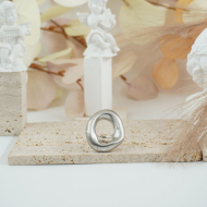 ANILLO ZO12623R300 PLATEADO Acero Inoxidable