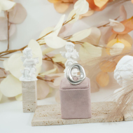 ANILLO ZO12623R300 PLATEADO Acero Inoxidable