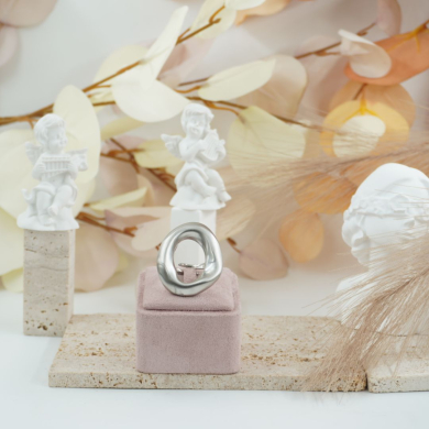 ANILLO ZO12623R300 PLATEADO Acero Inoxidable