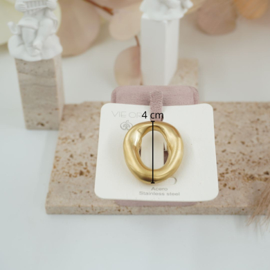ANILLO ZO12623R300 DORADO Acero Inoxidable