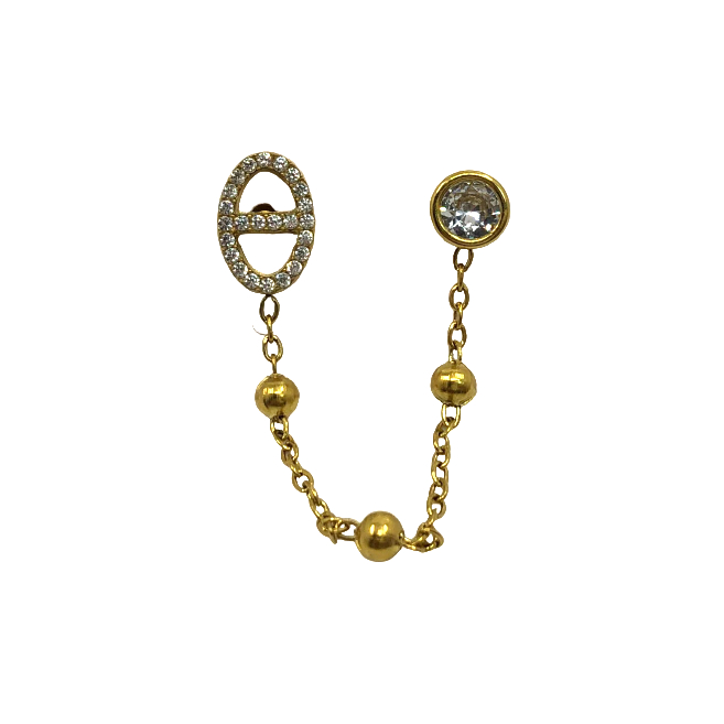 ARETES ZO13385E DORADO Acero Inoxidable