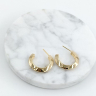 ARETES ZO11236E/25MM/200 DORADO Acero Inoxidable