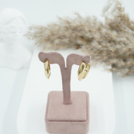 ARETES ZO11236E/25MM/200 DORADO Acero Inoxidable