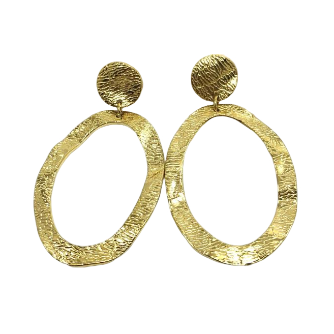 ARETES ZO14386E DORADO Acero Inoxidable