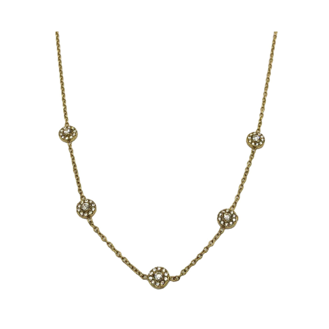 COLLAR ZO13692N DORADO Acero Inoxidable