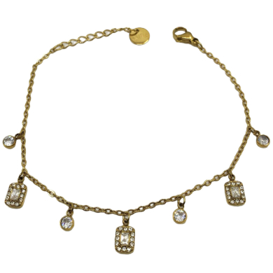 PULSERA ZO14900B PLATEADO Acero Inoxidable