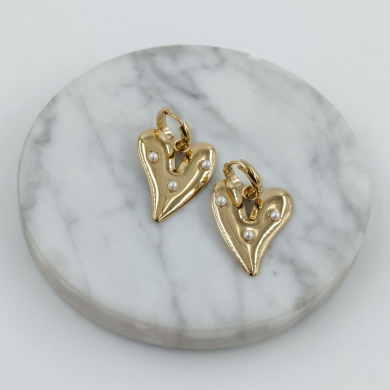 ARETES ZO11489E DORADO Acero Inoxidable