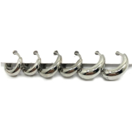 ARETES ZO15572E PLATEADO Acero Inoxidable
