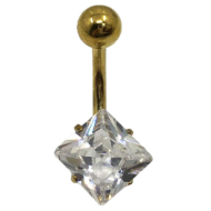 ARETES PIERCING ZO15262P/OMBLIGO PLATEADO Acero Inoxidable