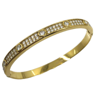 BRAZALETE ZO13611B DORADO Acero Inoxidable