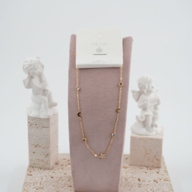 COLLAR ZO11659N DORADO Acero Inoxidable