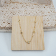 COLLAR ZO11659N DORADO Acero Inoxidable