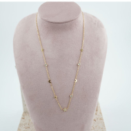 COLLAR ZO11659N DORADO Acero Inoxidable