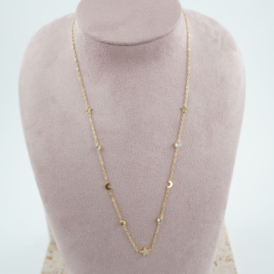 COLLAR ZO11659N DORADO Acero Inoxidable