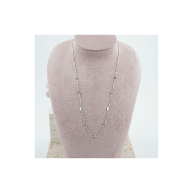 COLLAR ZO11659N PLATEADO Acero Inoxidable