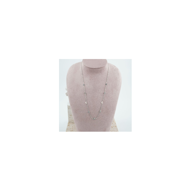 COLLAR ZO11659N PLATEADO Acero Inoxidable