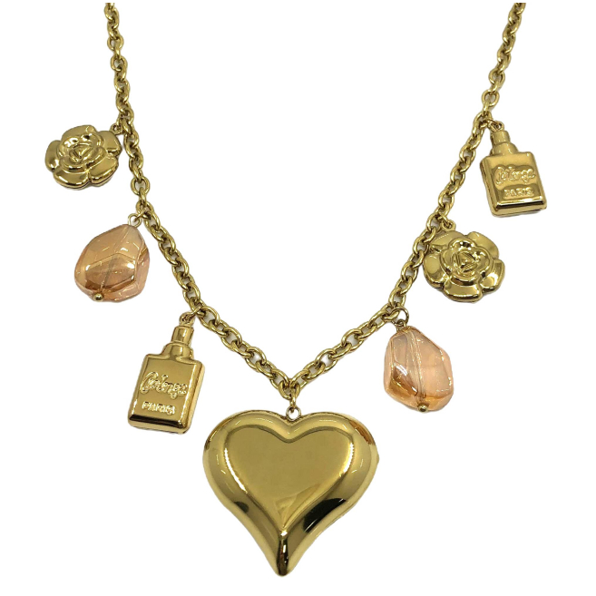 COLLAR ZO15224N DORADO Acero Inoxidable