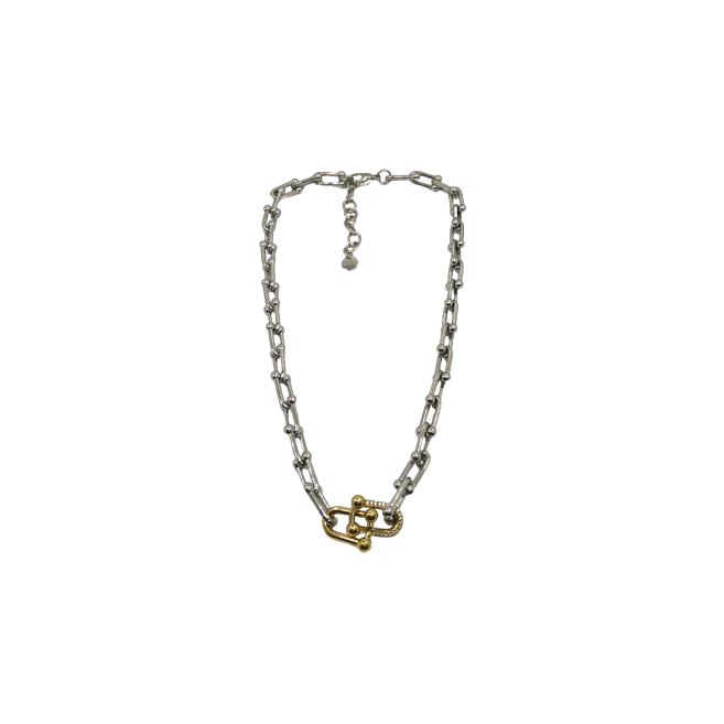 COLLAR ZO13167N PLATEADO Acero Inoxidable