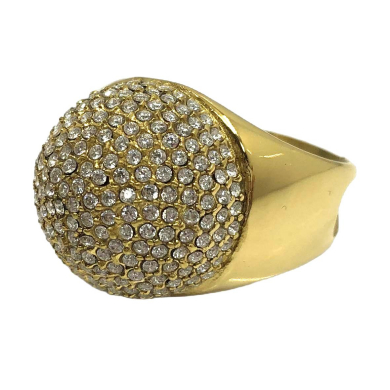 ANILLO ZO15862R DORADO Acero Inoxidable