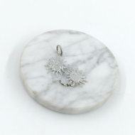 ARETES ZO10584E250 PLATEADO Acero Inoxidable