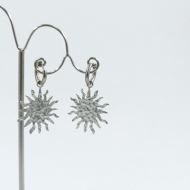 ARETES ZO10584E250 PLATEADO Acero Inoxidable