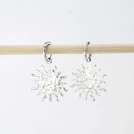 ARETES ZO10584E250 PLATEADO Acero Inoxidable