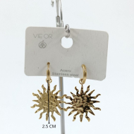 ARETES ZO10584E250 DORADO Acero Inoxidable