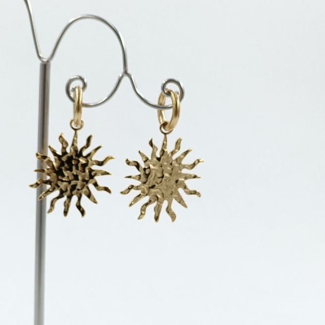 ARETES ZO10584E250 DORADO Acero Inoxidable