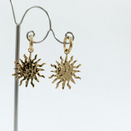 ARETES ZO10584E250 DORADO Acero Inoxidable