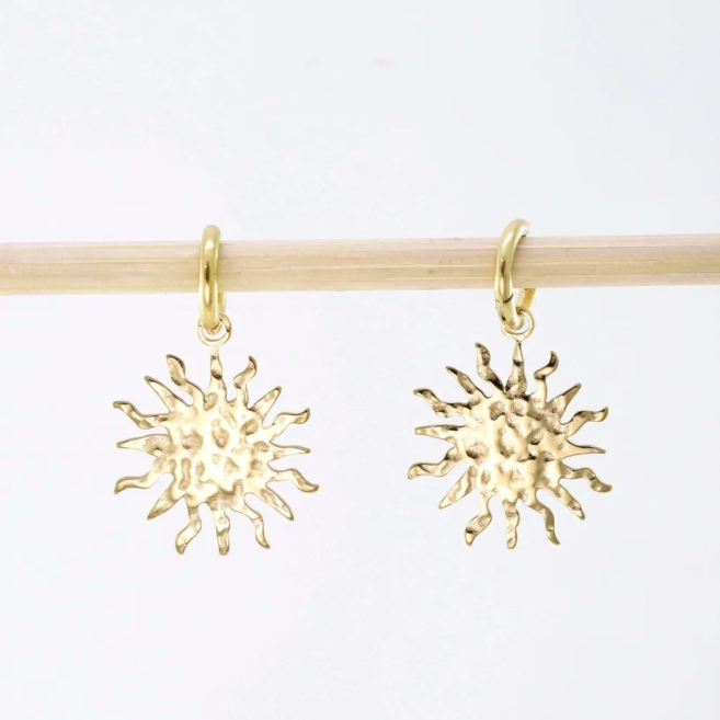 ARETES ZO10584E250 DORADO Acero Inoxidable