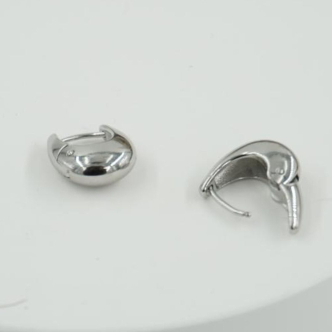 ARETES ZO11151E/13MM/200 PLATEADO Acero Inoxidable