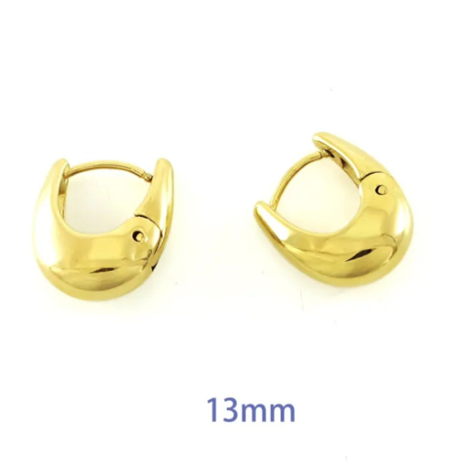 ARETES ZO11151E/13MM/200 DORADO Acero Inoxidable