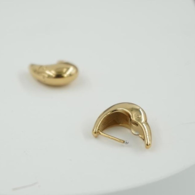 ARETES ZO11151E/13MM/200 DORADO Acero Inoxidable