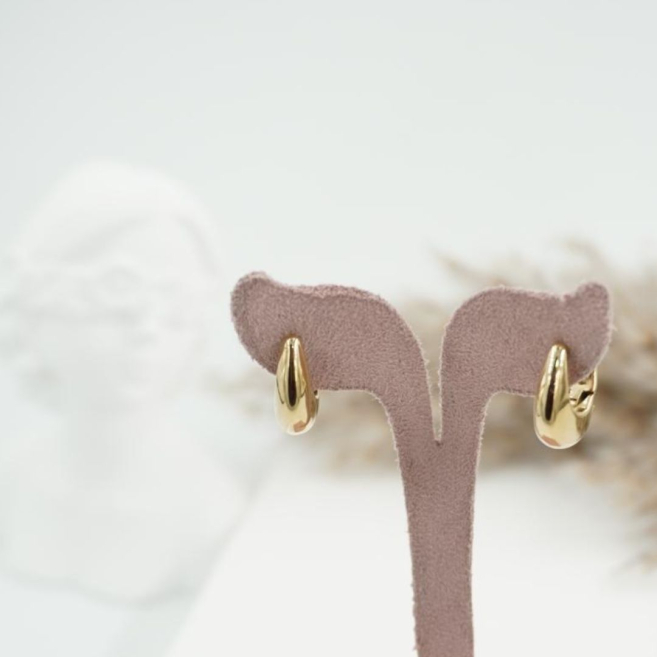 ARETES ZO11151E/13MM/200 DORADO Acero Inoxidable
