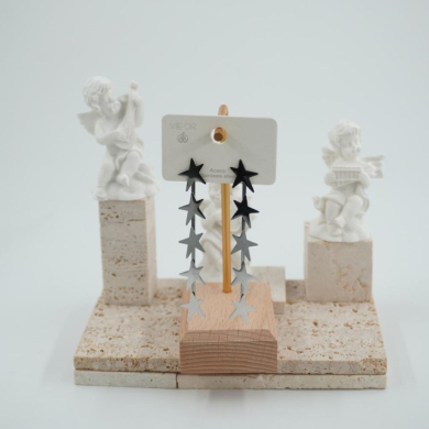 ARETES ZO12162E300 PLATEADO Acero Inoxidable