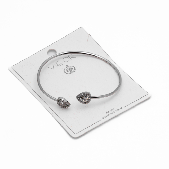 BRAZALETE Y00808 PLATEADO Acero Inoxidable 2C13