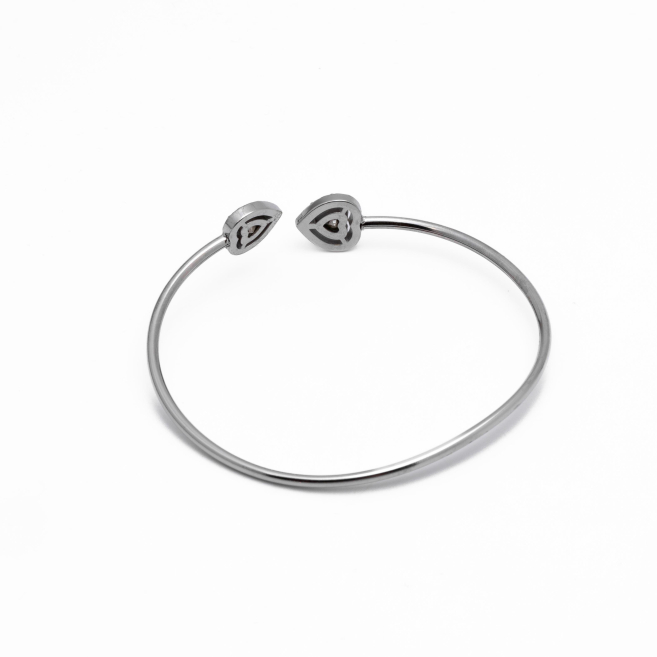 BRAZALETE Y00808 PLATEADO Acero Inoxidable 2C13