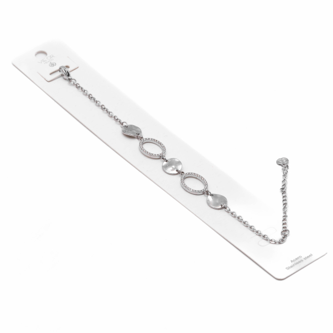 PULSERA Y00805 PLATEADO Acero Inoxidable 2B34